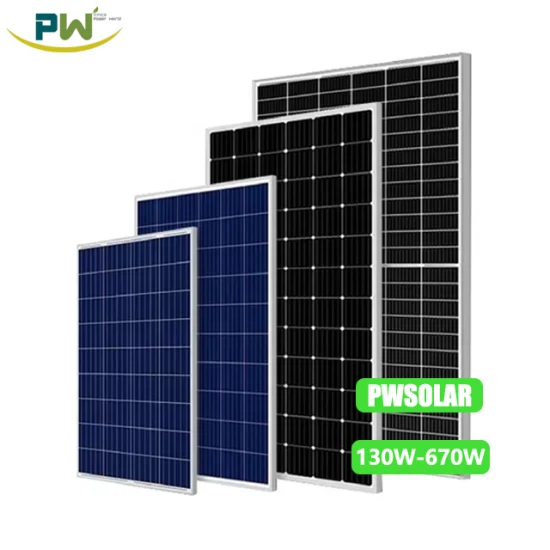 Commerce de gros de l'énergie solaire photovoltaïque 240W 250W 260W Poly/Mono PV panneau solaire, module solaire 60 cellules 12 volts/24 volts