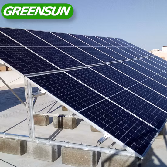 Système d'énergie solaire domestique d'application mono BIPV à haut rendement pour résidentiel commercial